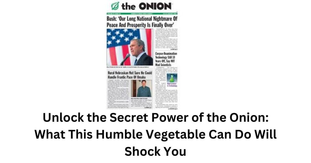 Unlock the Secret Power of the Onion: What This Humble Vegetable Can Do Will Shock You